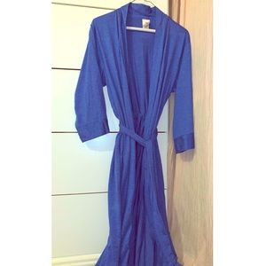 Blue Notori Bath/Bedroom Robe